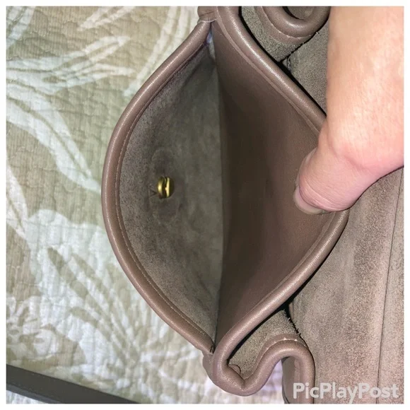 VINTAGE 90’s COACH MURPHY BAG #9930 in brown full-grain leather. Fully Restored - Picture 8 of 12